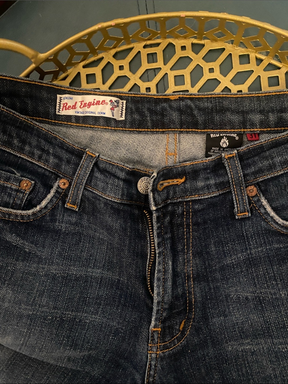 Red Engine Women’s Dark Indigo Boot Cut Jeans